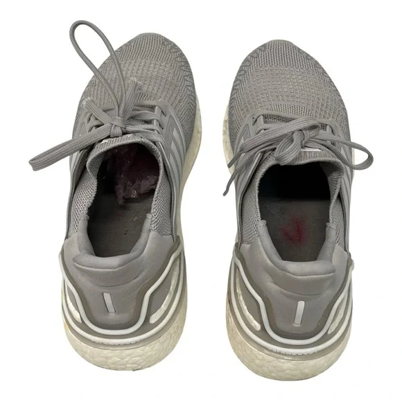 Adidas UltraBoost 20 Gray Running Training Athletic Shoes Women’s 8.5 - Picture 10 of 16